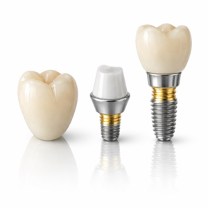 Implantatkrone, alle Systeme inkl. Individuelles Abutment